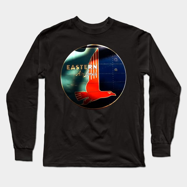 Eastern Airlines Long Sleeve T-Shirt by JonHerrera